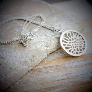 Sea Of Life Silver Charm And Necklace - dl_kclfc07
