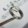 Titanium Ring Close Set with Diamond. Titanium Rings from Artfull Expression, Jewellery Quarter, Birmingham, UK.