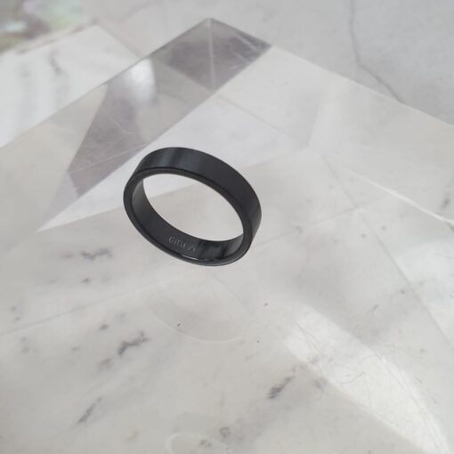 Gents Zirconium Wedding Ring from Artfull Expression. Jewellery Quarter, Birmingham, UK