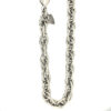 Gents Titanium Rope Chain Necklace. Delivered UK & Worldwide.